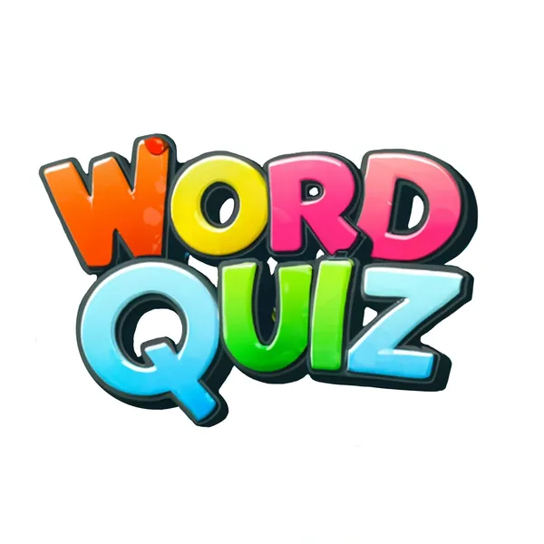 Word Quiz colourful logo